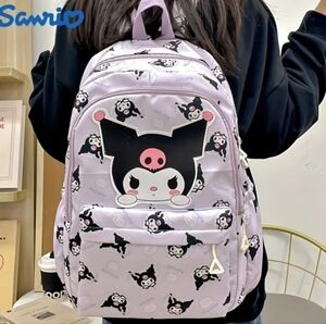 SANRIO KUROMI (PURPLE LARGE BACKPACK  NWT